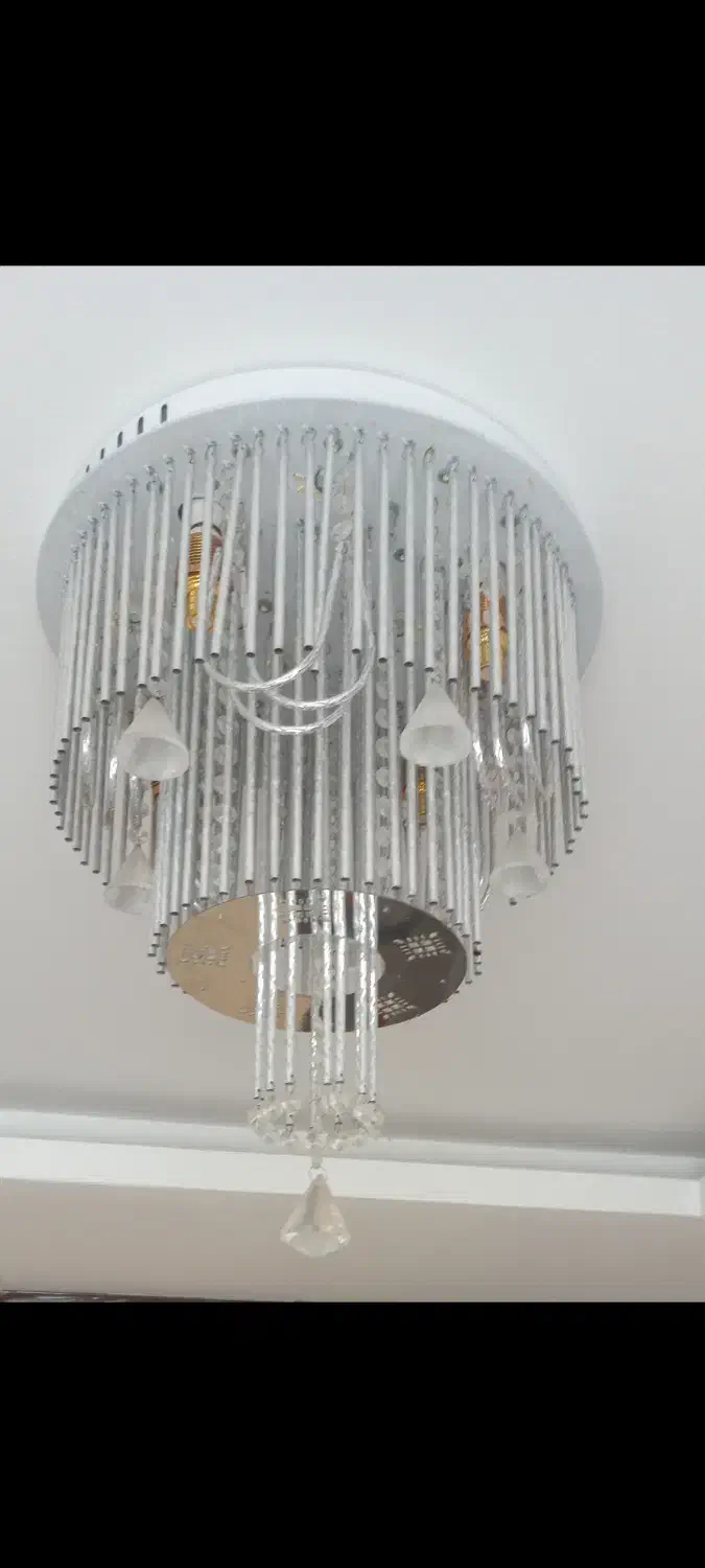 لوستر عکس اول دوتا ست|لوستر و چراغ آویز|مشهد, حسابی جنوبی (شهرک غرب)|دیوار