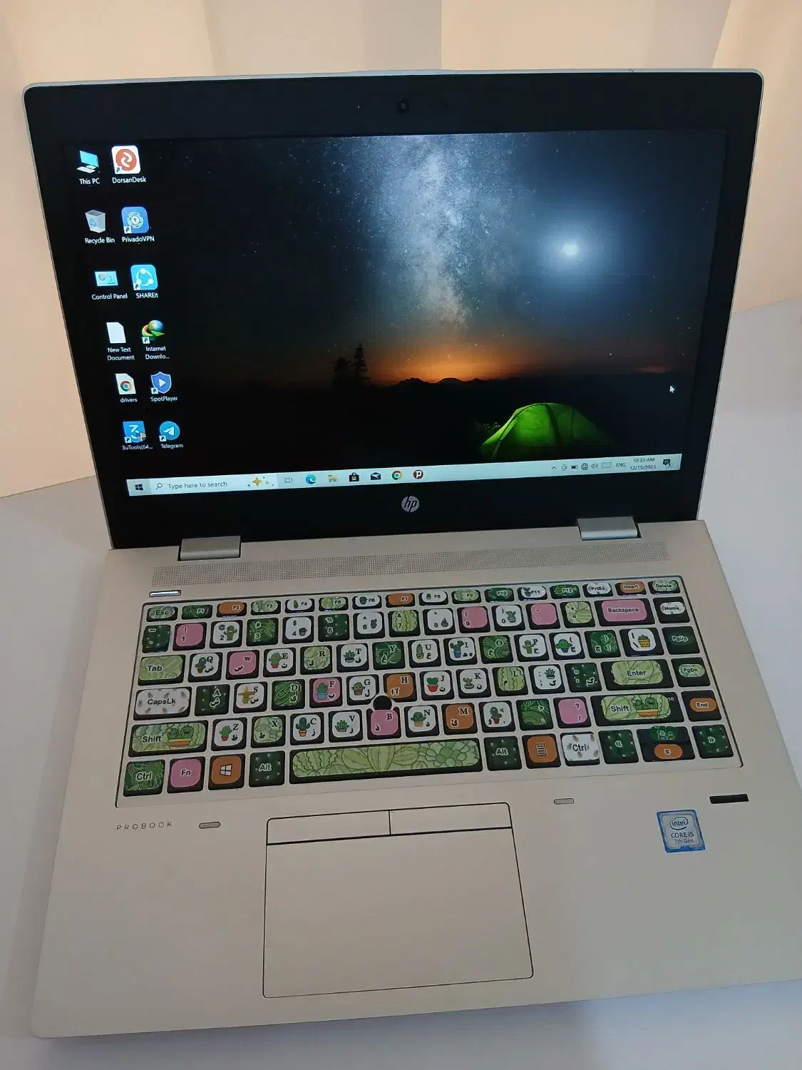 لپ تاپ hp بسیار تمیز|رایانه همراه|شوشتر, |دیوار