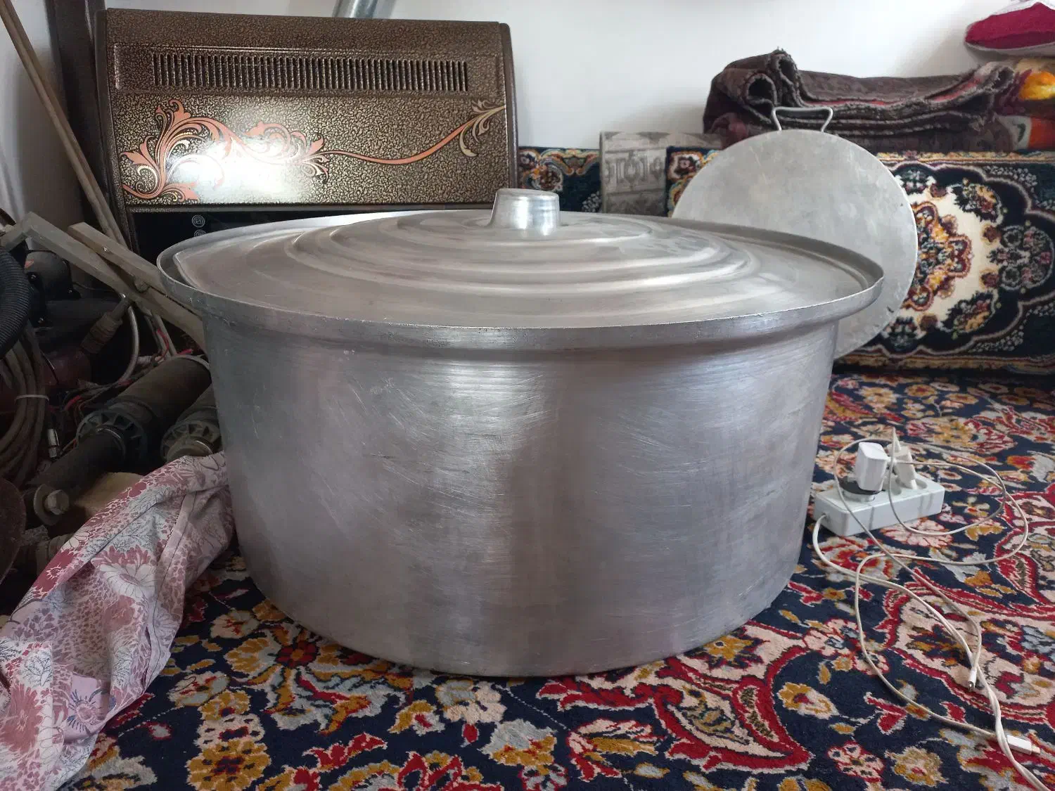 قابلمه روی بزرگ سایز۱۲۰|ظروف پختوپز|چناران, |دیوار