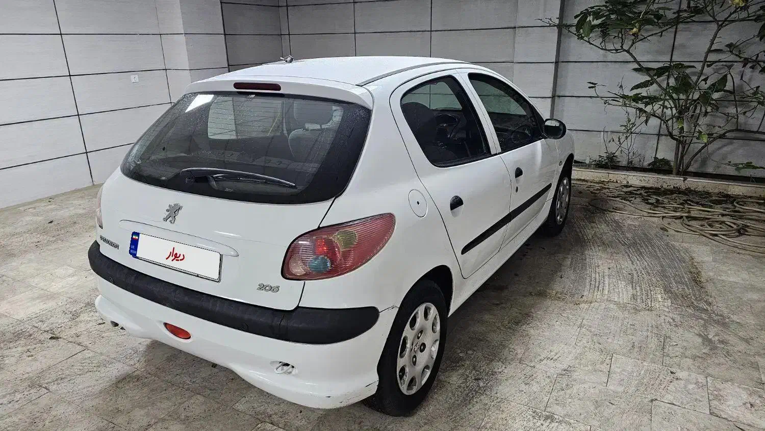 پژو ۲۰۶ تیپ ۲ مدل ۹۶ کارکرد ۱۸۲هزار بدون رنگ|خودرو سواری و وانت|رشت, علی آباد|دیوار