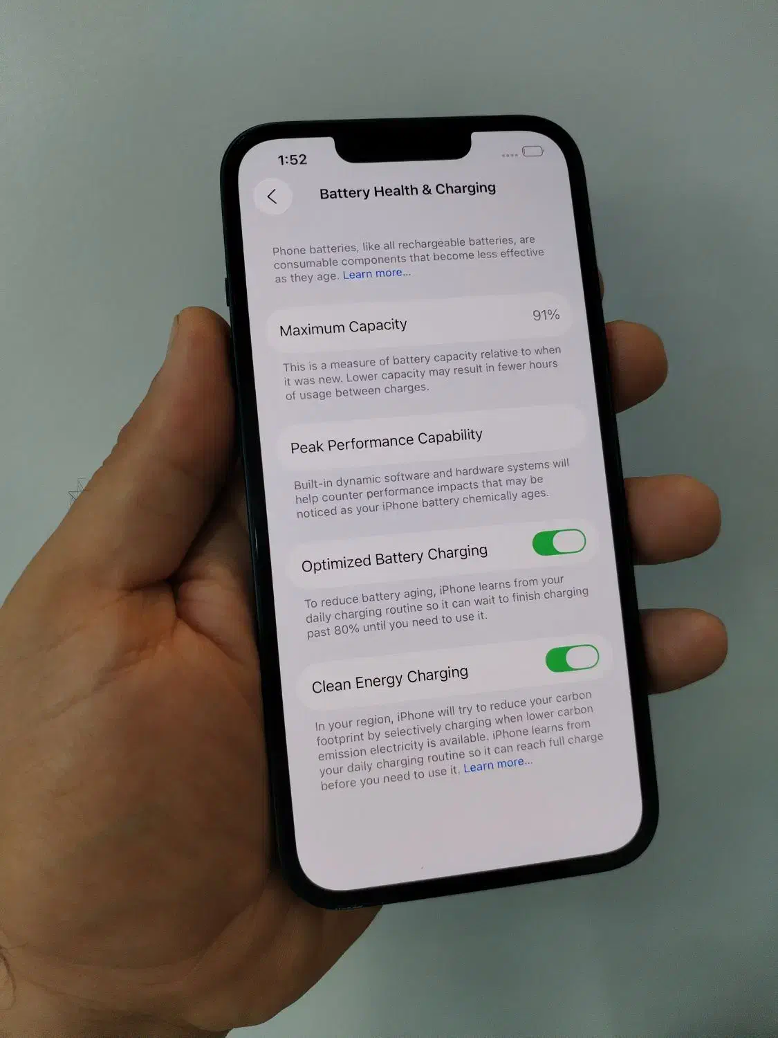 Iphone 13 128 ch 91%|موبایل|سمنان, |دیوار