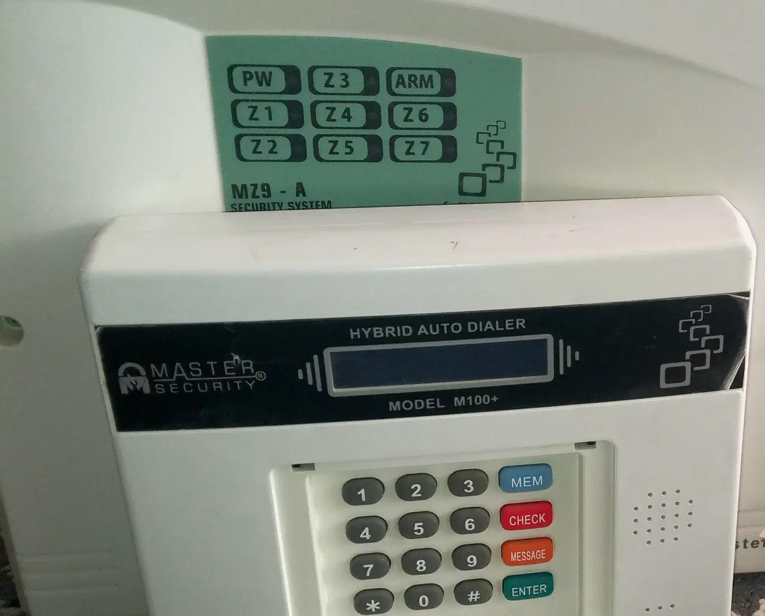 دزدگیر منزل مستر مدل m۱۰۰+|دوربین مداربسته|شاهین‌شهر, گزبرخوار|دیوار