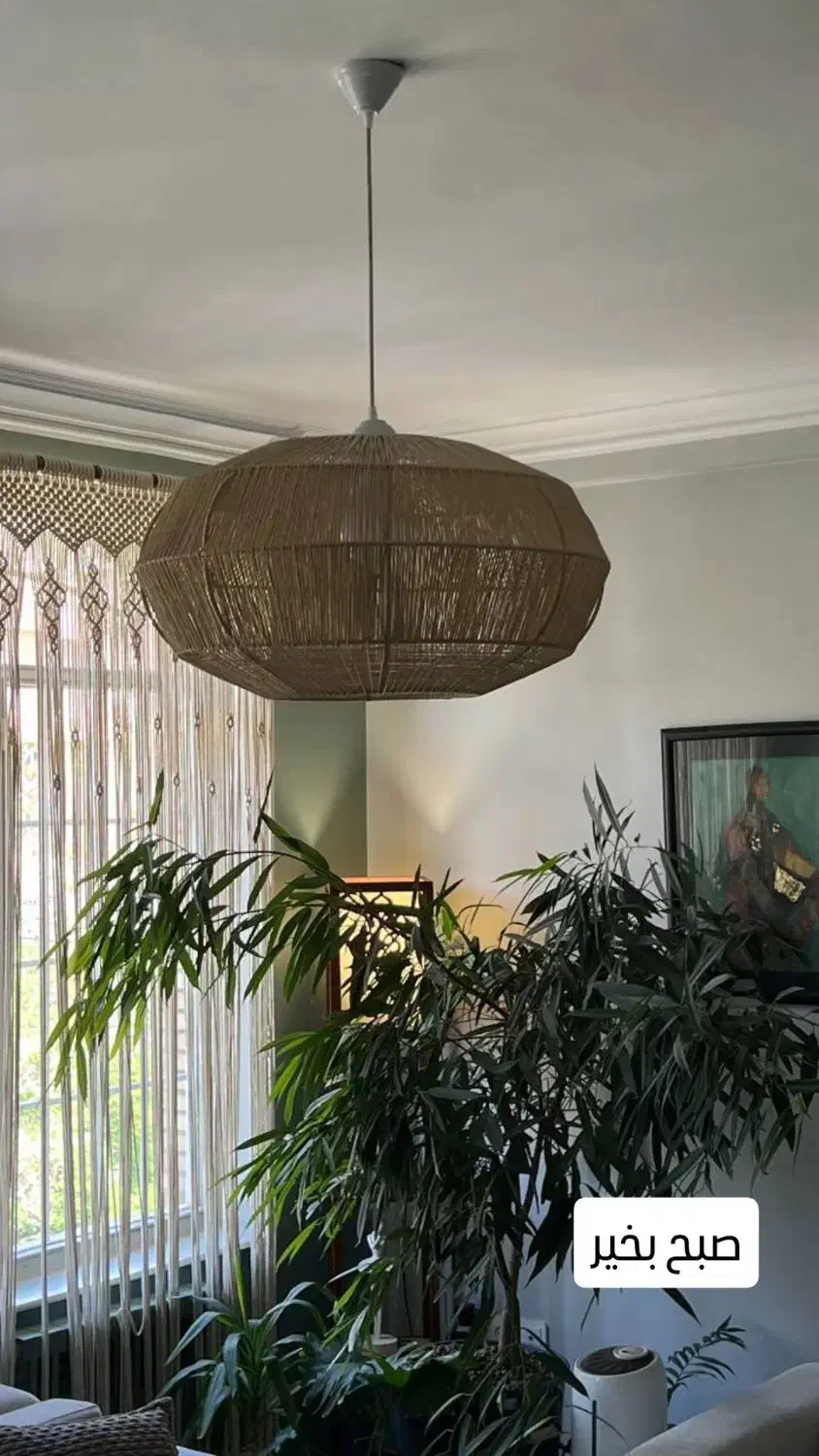 انواع لوستر رافیا و اکسسوری کافه‌ای|کافی‌شاپ و رستوران|تهران, شمس‌آباد|دیوار