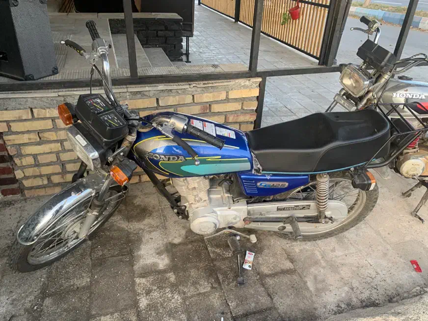 موتور۱۲۵هندا (مزایده)|موتورسیکلت|مرند, |دیوار