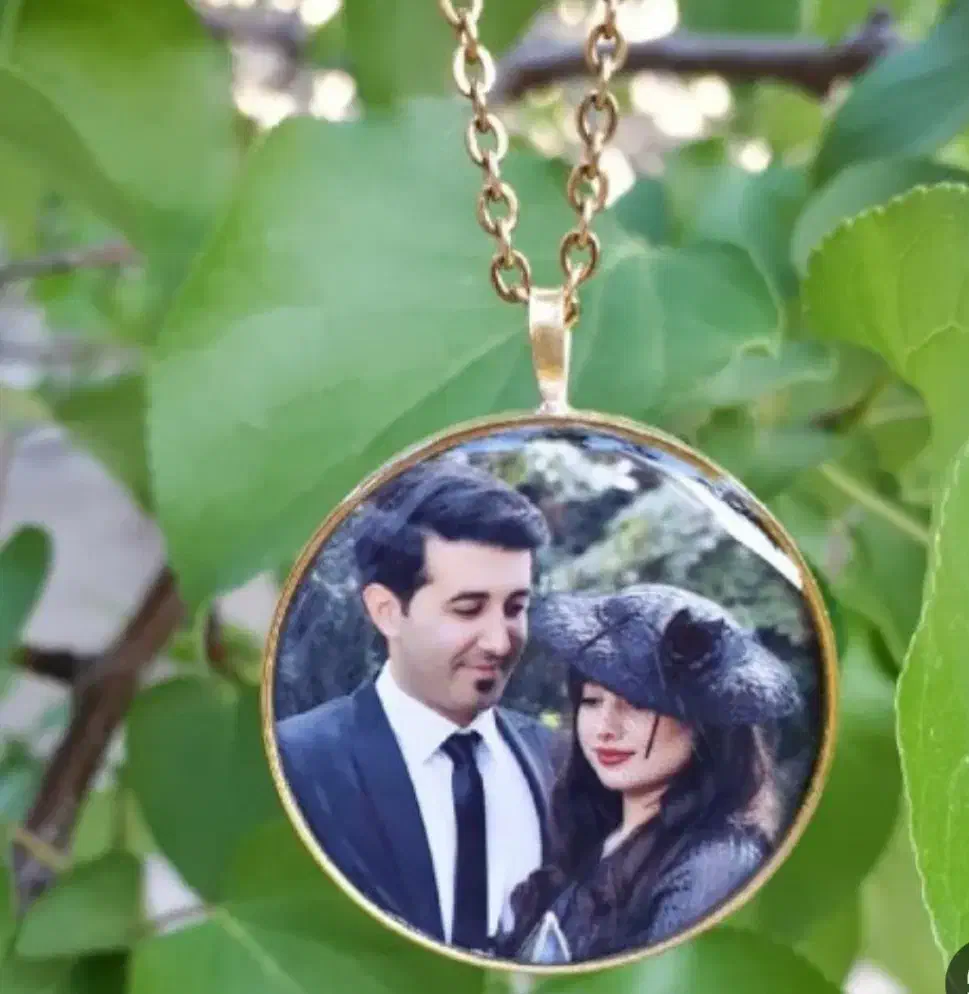 چاپ عکس دلخواه شما روی گردنبند|بدلیجات|الیگودرز, |دیوار