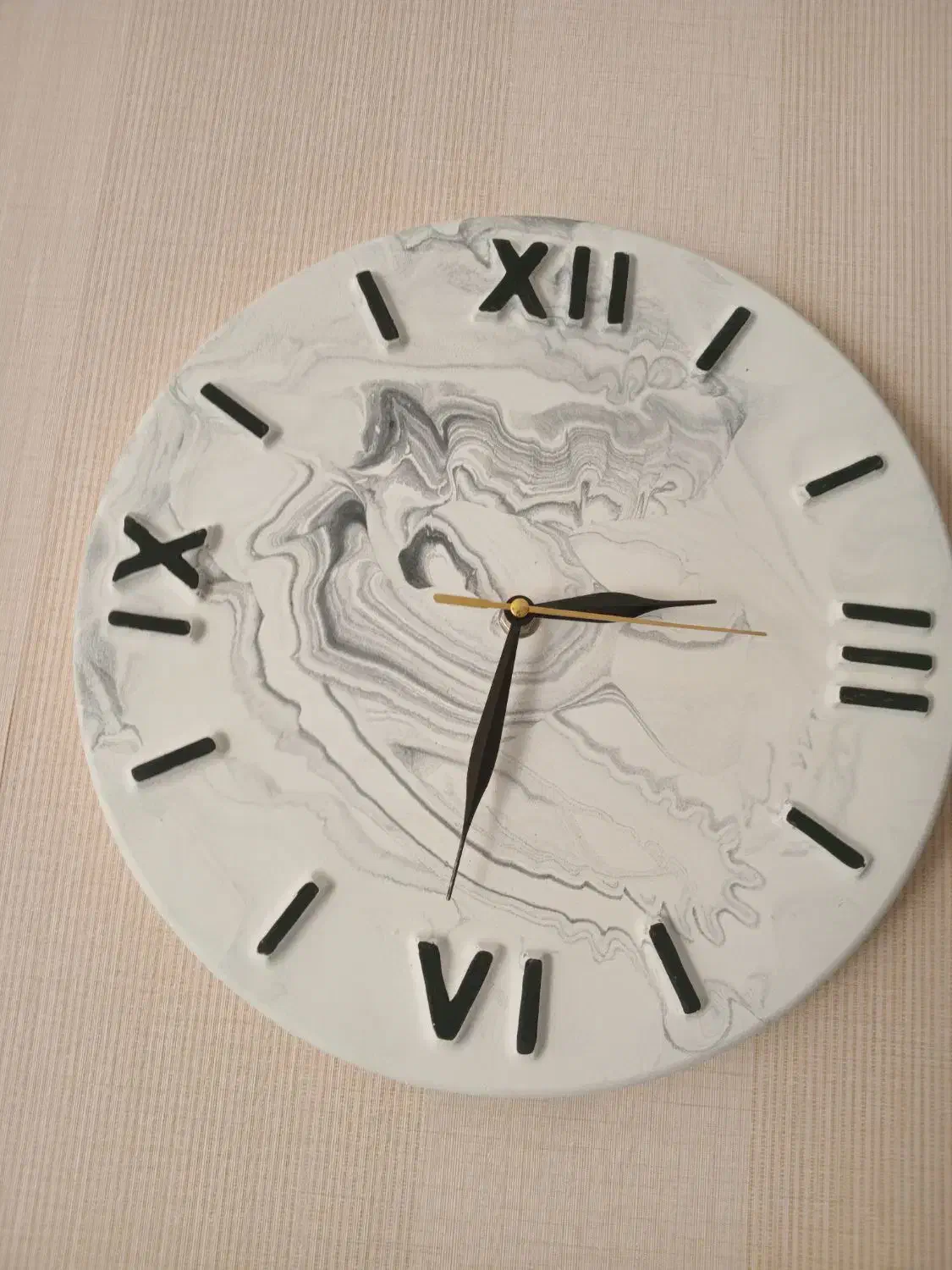 ساعت دیواری سنگ مصنوعی|ساعت دیواری و تزئینی|اصفهان, بهارستان|دیوار