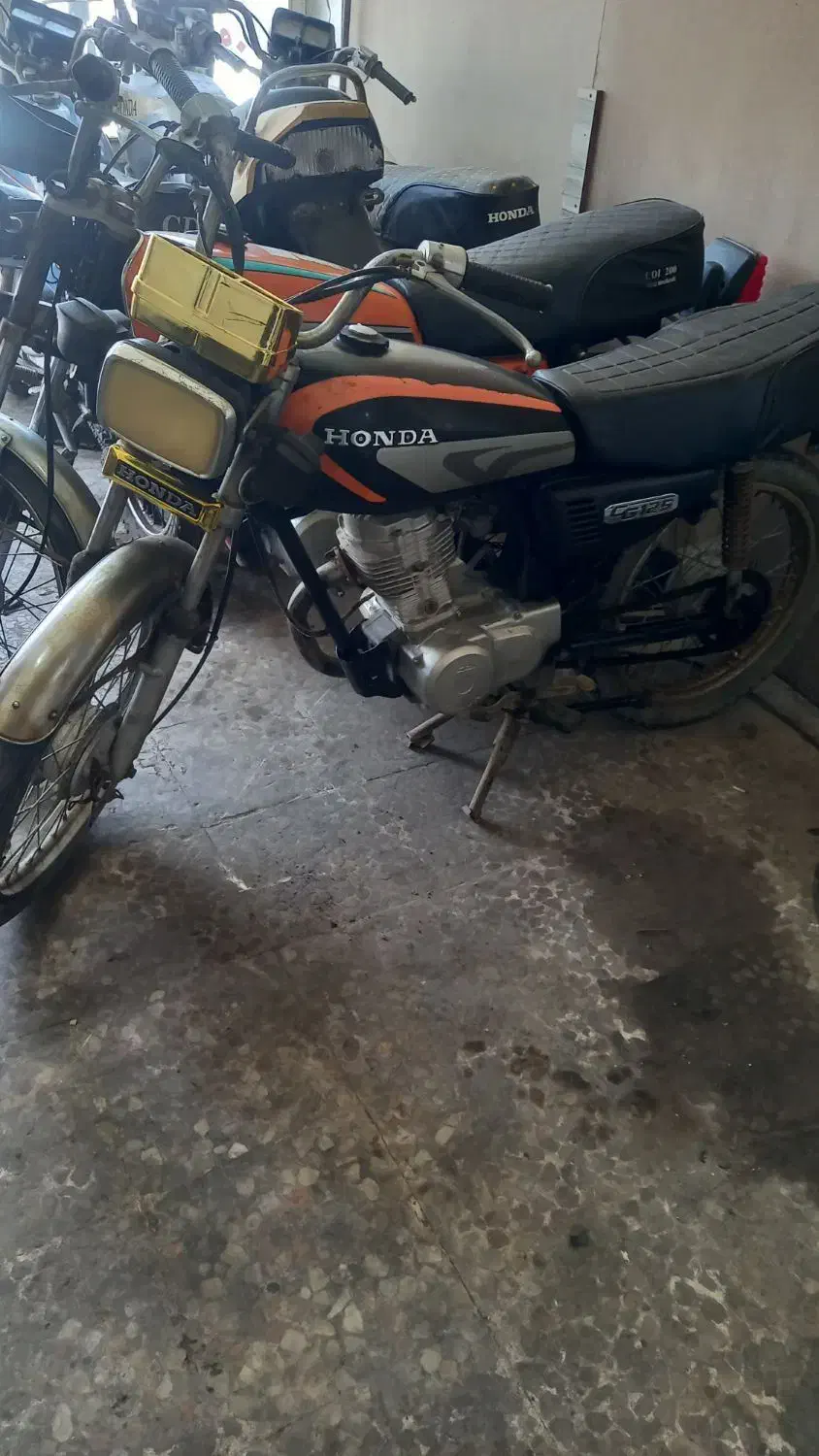 هندا۱۲۵مزایده|موتورسیکلت|تبریز, |دیوار