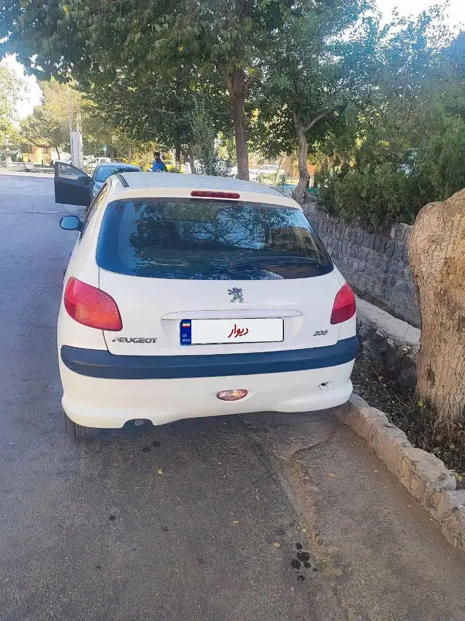 پژو206مدل88بی رنگ و خط وخش|خودرو سواری و وانت|فلاورجان, |دیوار