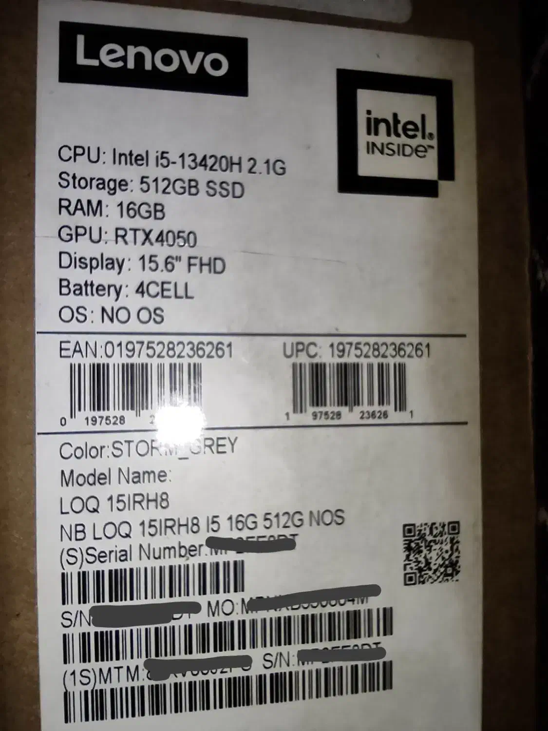 لپتاپ Loq i5 نسل ۱۳|رایانه همراه|اسلامشهر, شهرک مهدیه|دیوار