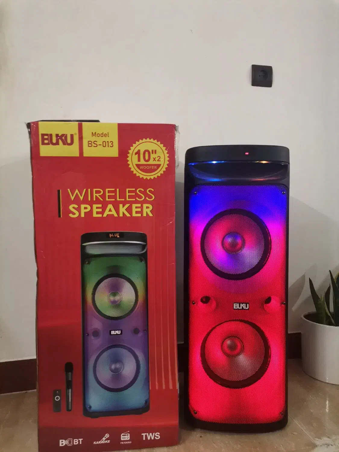 اسپیکر buku 013|سیستم صوتی خانگی|گرگان, |دیوار