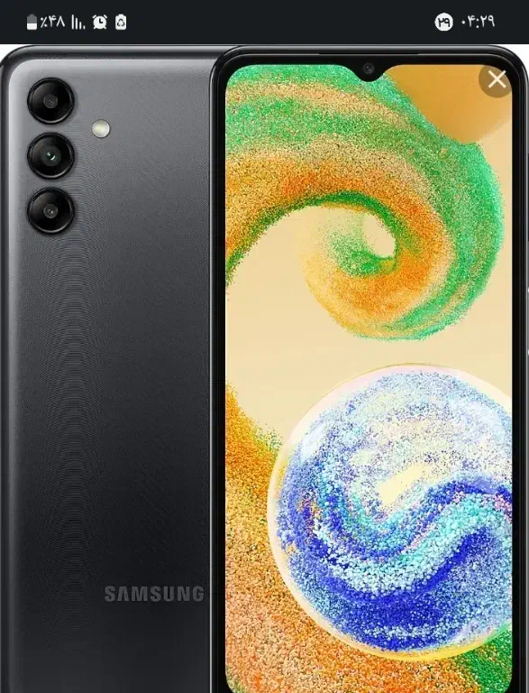 گوشی سامسونگ a04s مشکی گمشده|موبایل|مشهد, پایین خیابان|دیوار