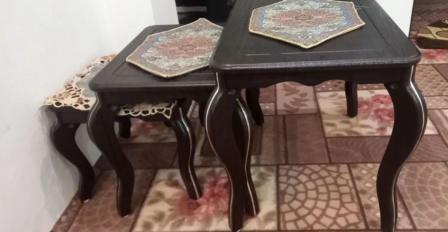 میز وسط همراه با ۳تا عسلی|مبلمان خانگی و میز عسلی|محمودآباد, |دیوار