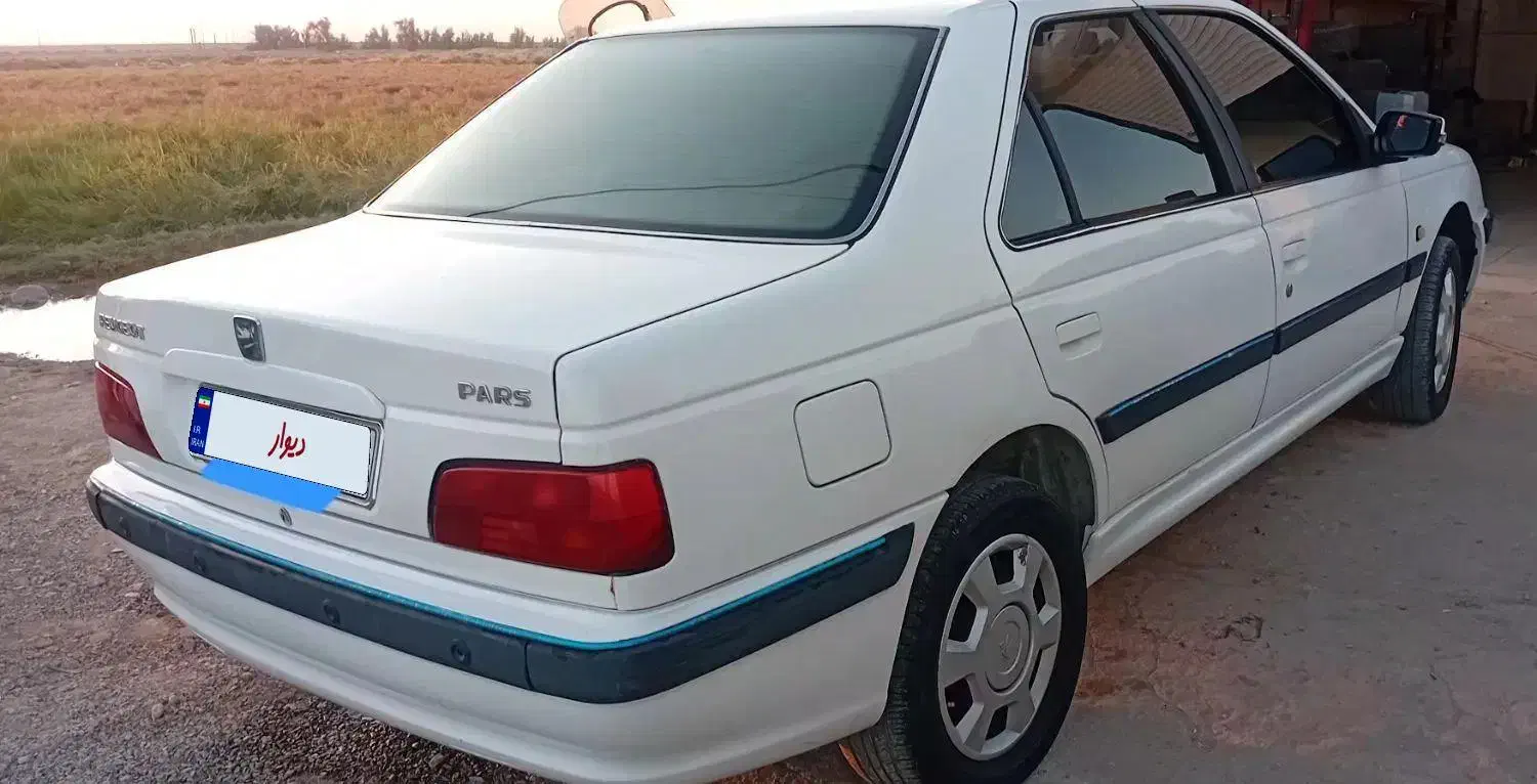 پژو پارس 93 بدون رنگ و بسیار تمیز|خودرو سواری و وانت|طبس, |دیوار