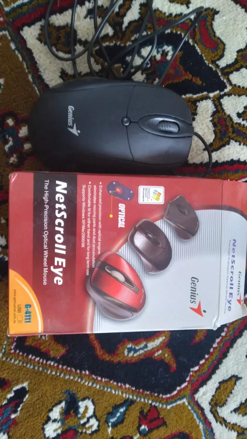 موس اداری جنیوس|قطعات و لوازم جانبی رایانه|اسلام‌شهر, شهرک مفیدی|دیوار