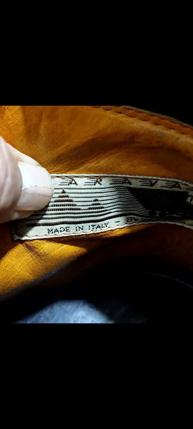 نیمبوت چرمی اصل ایتالیا|کیف، کفش، کمربند|کازرون, |دیوار