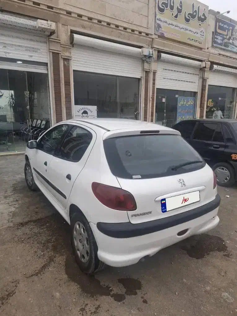 206 مدل 88|خودرو سواری و وانت|قزوین, |دیوار