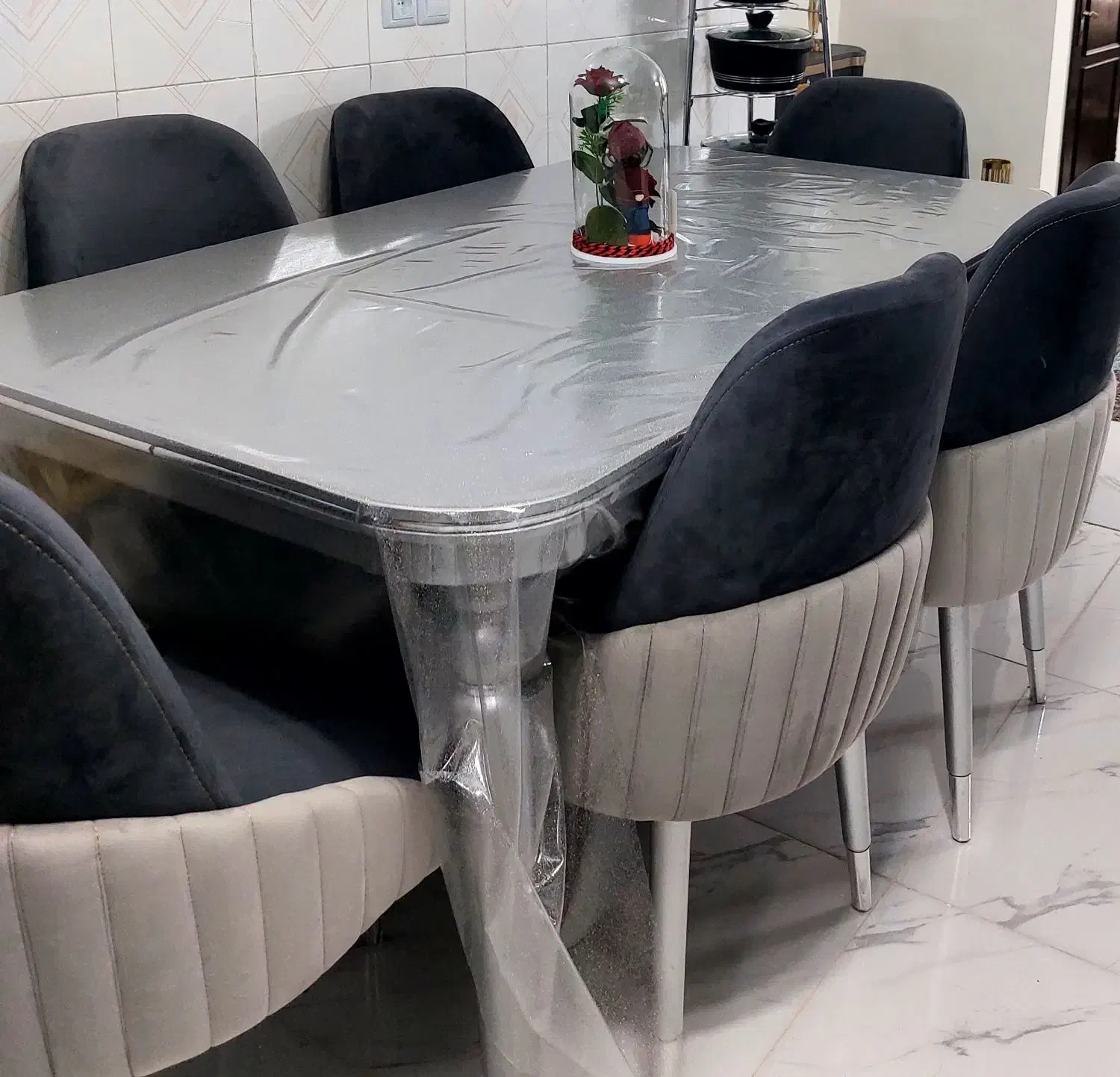 میز ناهار خوری|میز و صندلی غذاخوری|بروجرد, |دیوار