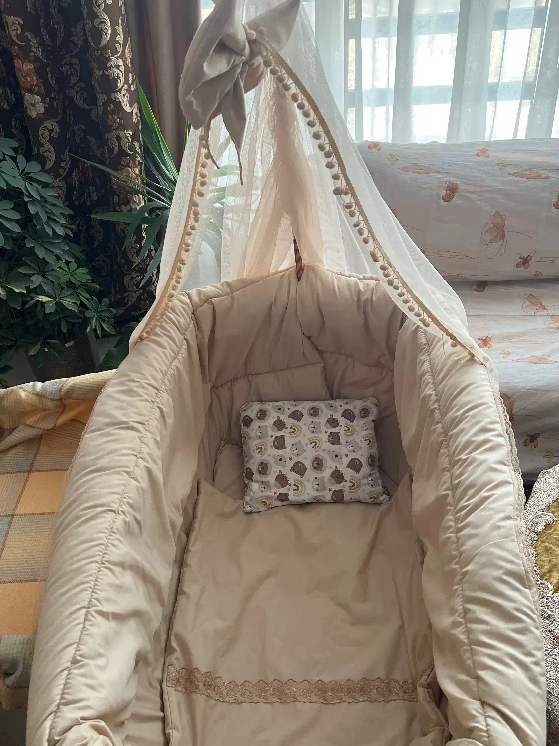 گهواره چوبی|اسباب و اثاث بچه|تهران, وردآورد|دیوار