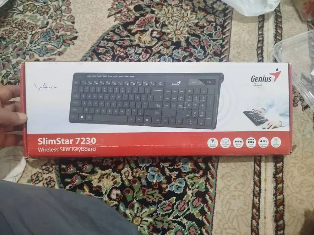 keyboard wireless Genius 7230|قطعات و لوازم جانبی رایانه|سیرجان, |دیوار