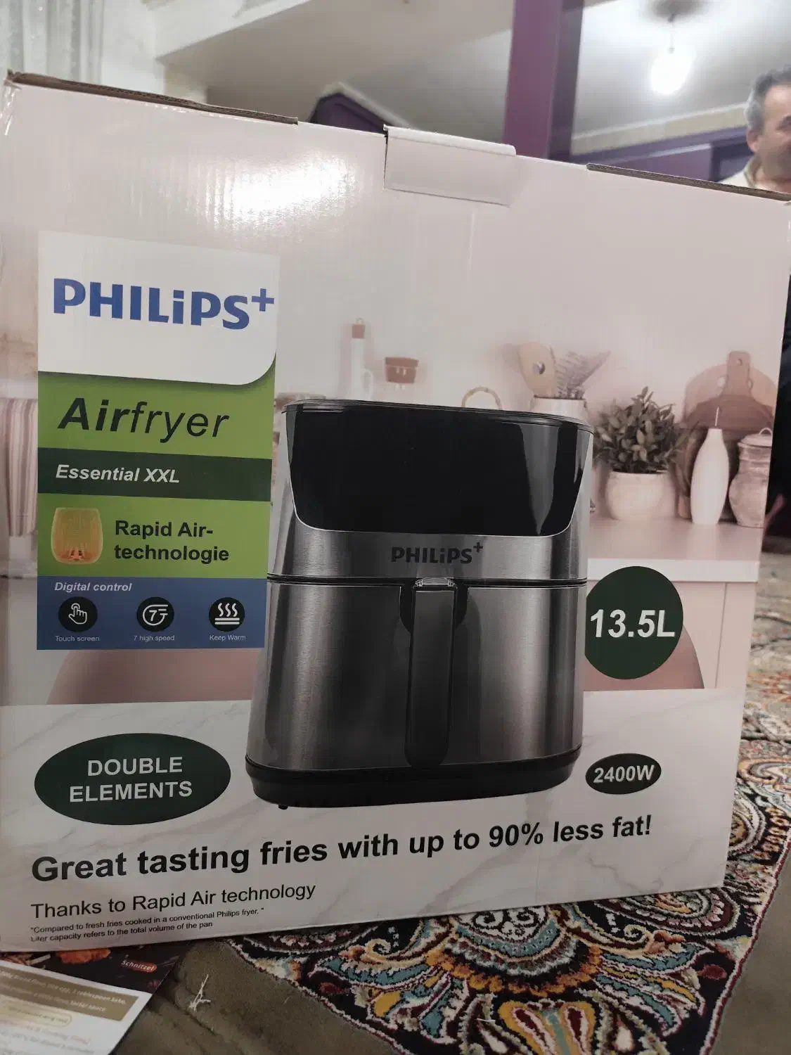 سرخ کن وهواپز ۱۳ونیم لیتر فلیپس|اجاق گاز و لوازم برقی پخت‌وپز|ورامین, ورامین|دیوار