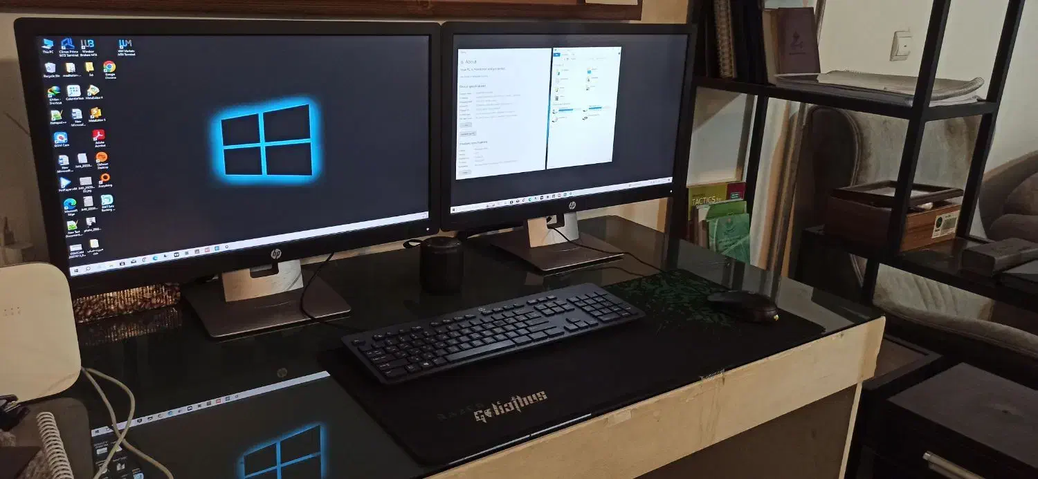سیستم HP EliteDesk 800 G2 ، دو مانیتوره|رایانه رومیزی|ارومیه, |دیوار