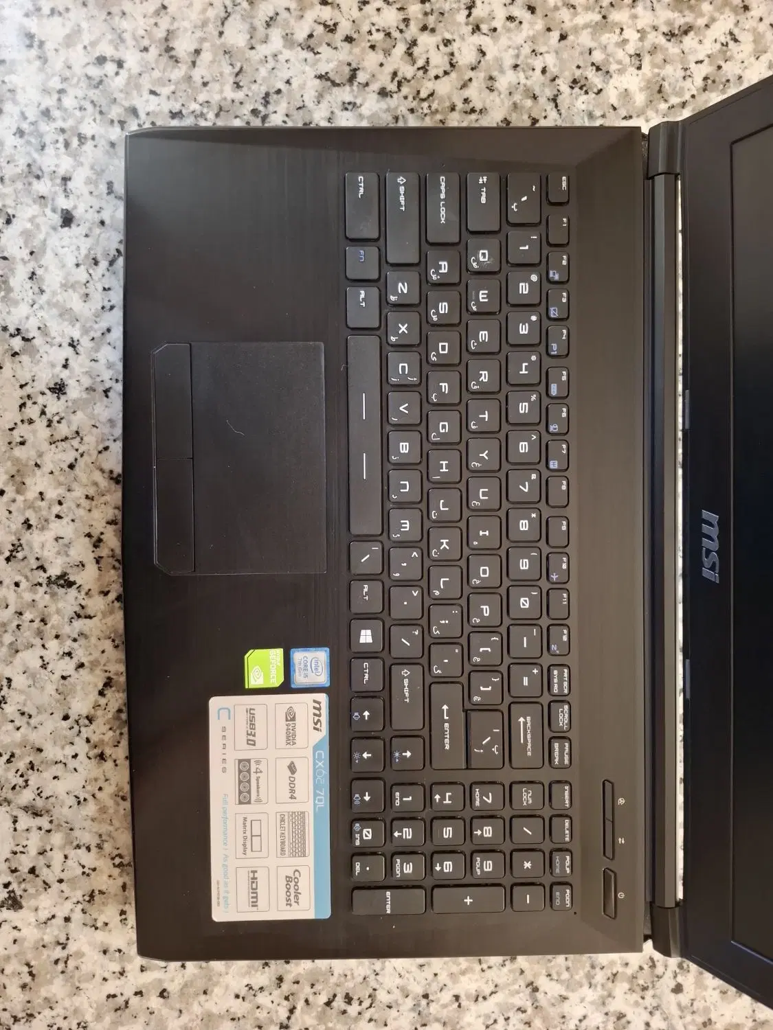 لپتاپ گیمینگ msi|رایانه همراه|اصفهان, نقش جهان|دیوار