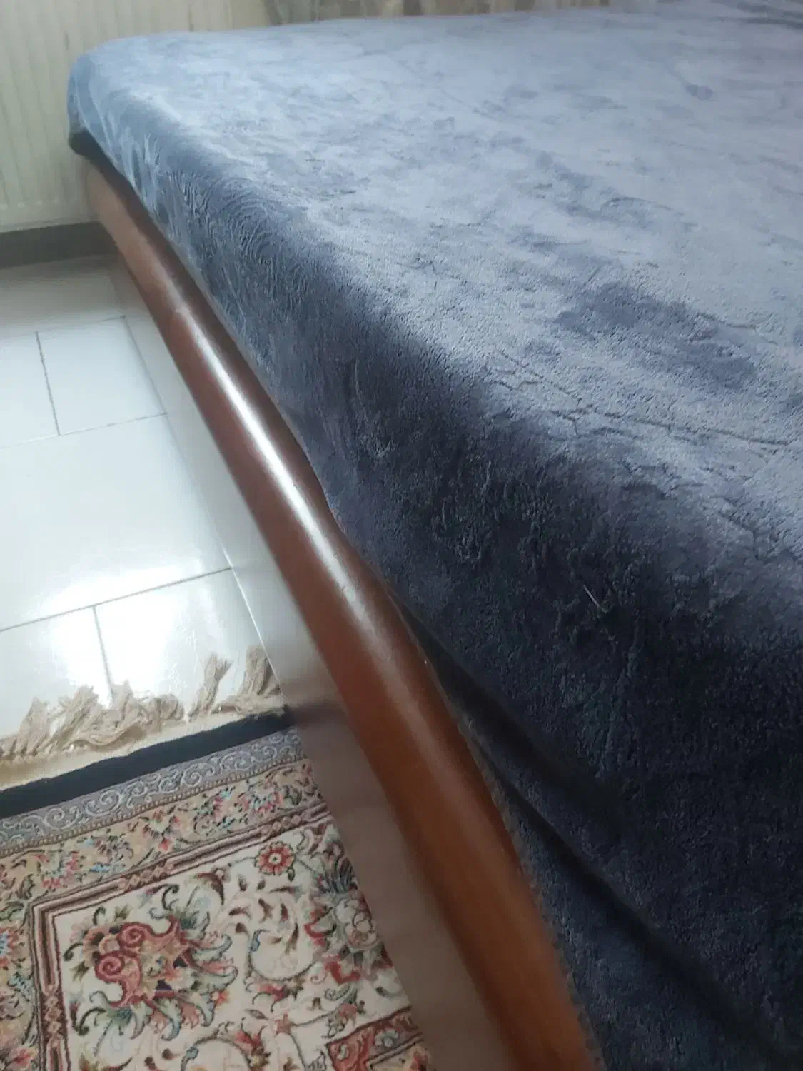 تخت دو نفره ۲ در ۱۸۰ چوبی|تخت و سرویس خواب|اندیشه, اندیشه فاز ۴|دیوار