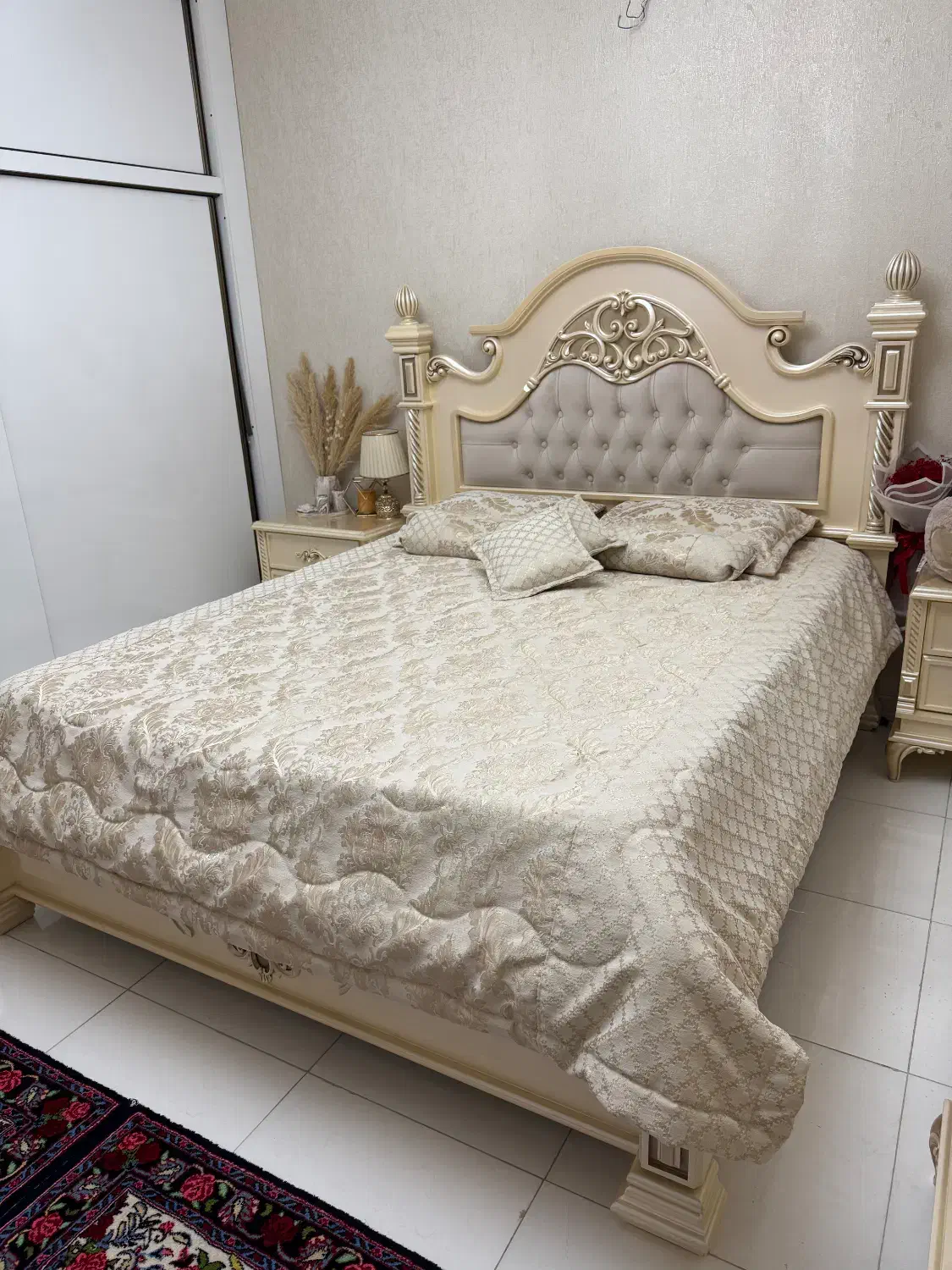سرویس خواب دونفره|تخت و سرویس خواب|سنندج, |دیوار