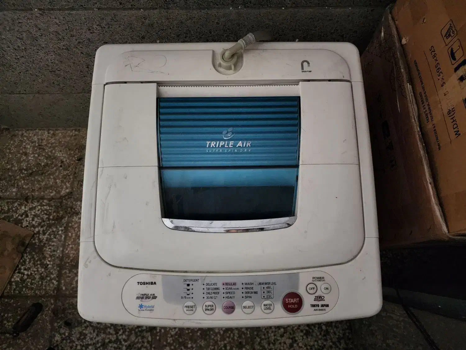 ماشین لباسشویی تمام اتوماتیک توشیبا ژاپن 6/5کیلویی|ماشین لباسشویی و خشککن لباس|مشهد, امام رضا (ع)|دیوار