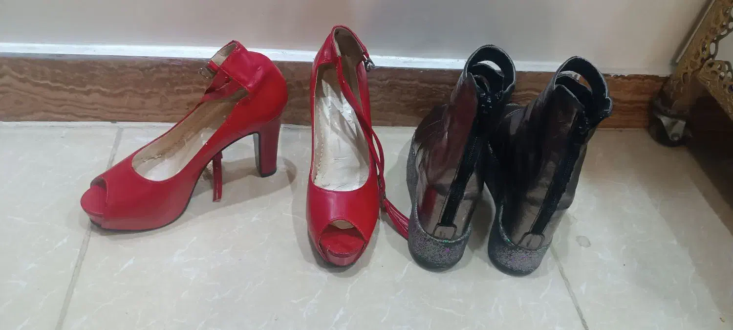 صندل و کفش مجلسی سایز ۳۸|کیف، کفش، کمربند|اهواز, گلستان|دیوار