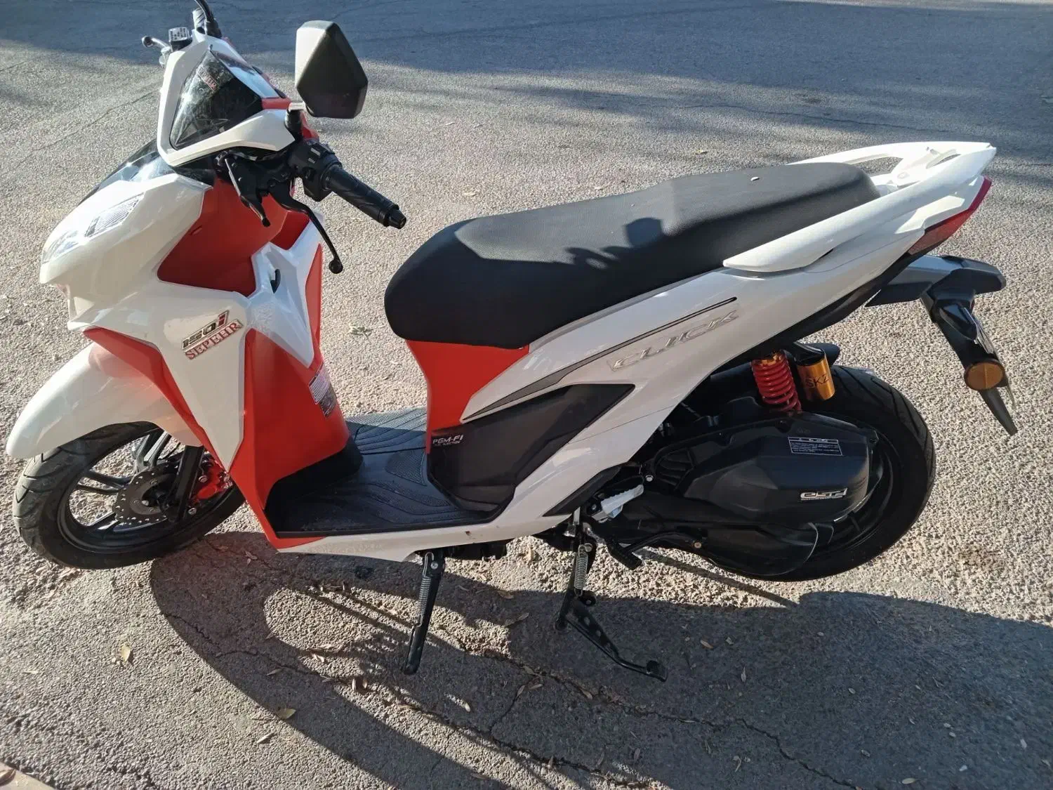 موتور کلیک|موتورسیکلت|خرمدشت, |دیوار