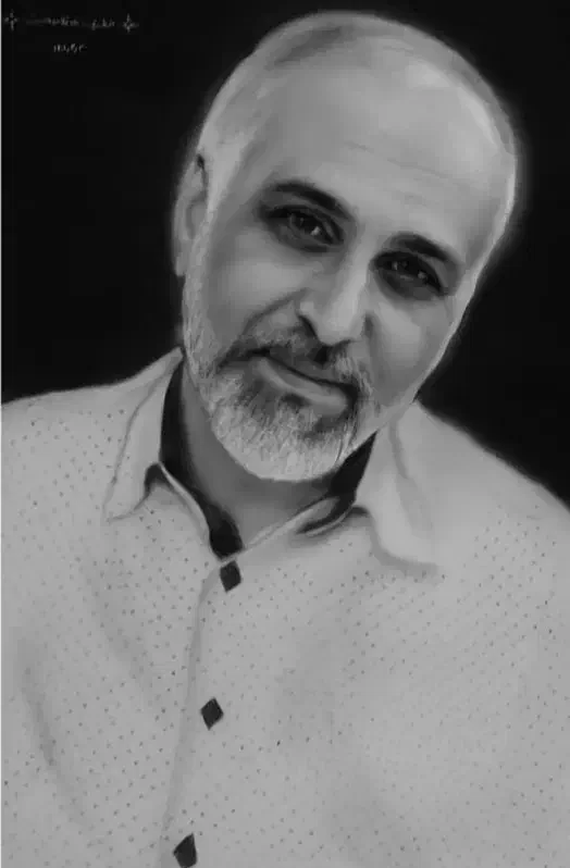 سفارش طراحی چهره ماندگار به عنوان کادو|تابلو، نقاشی، عکس|قائم‌شهر, |دیوار