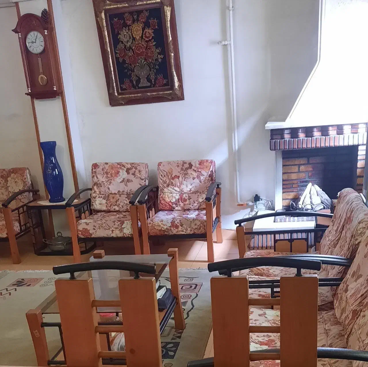 مبلمان ۸ نفره|مبلمان خانگی و میز عسلی|لاهیجان, گلستان|دیوار