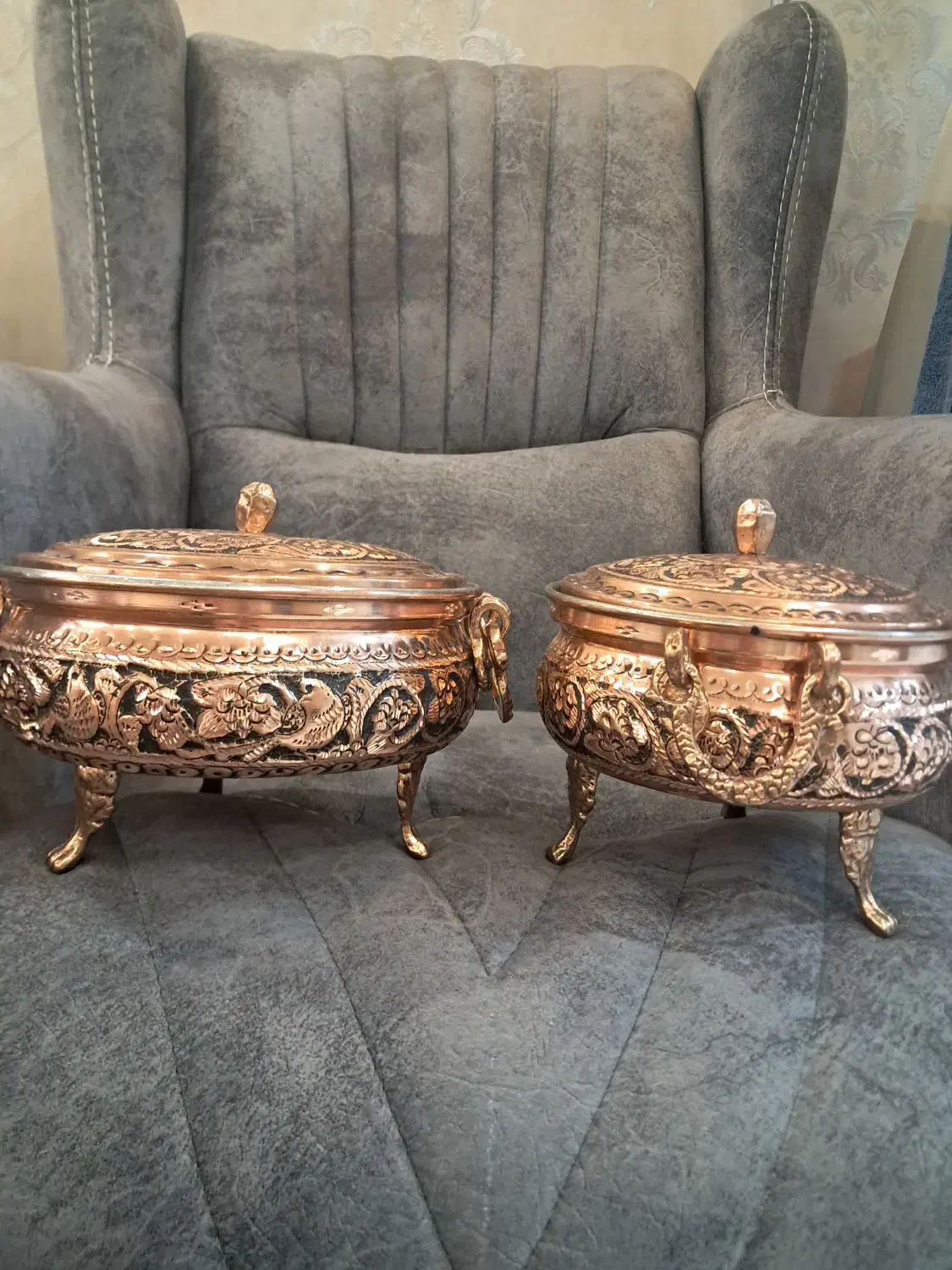 فروش شکلات خوری مسی کاملا نو|ظروف سرو و پذیرایی|شیراز, معالی‌آباد|دیوار