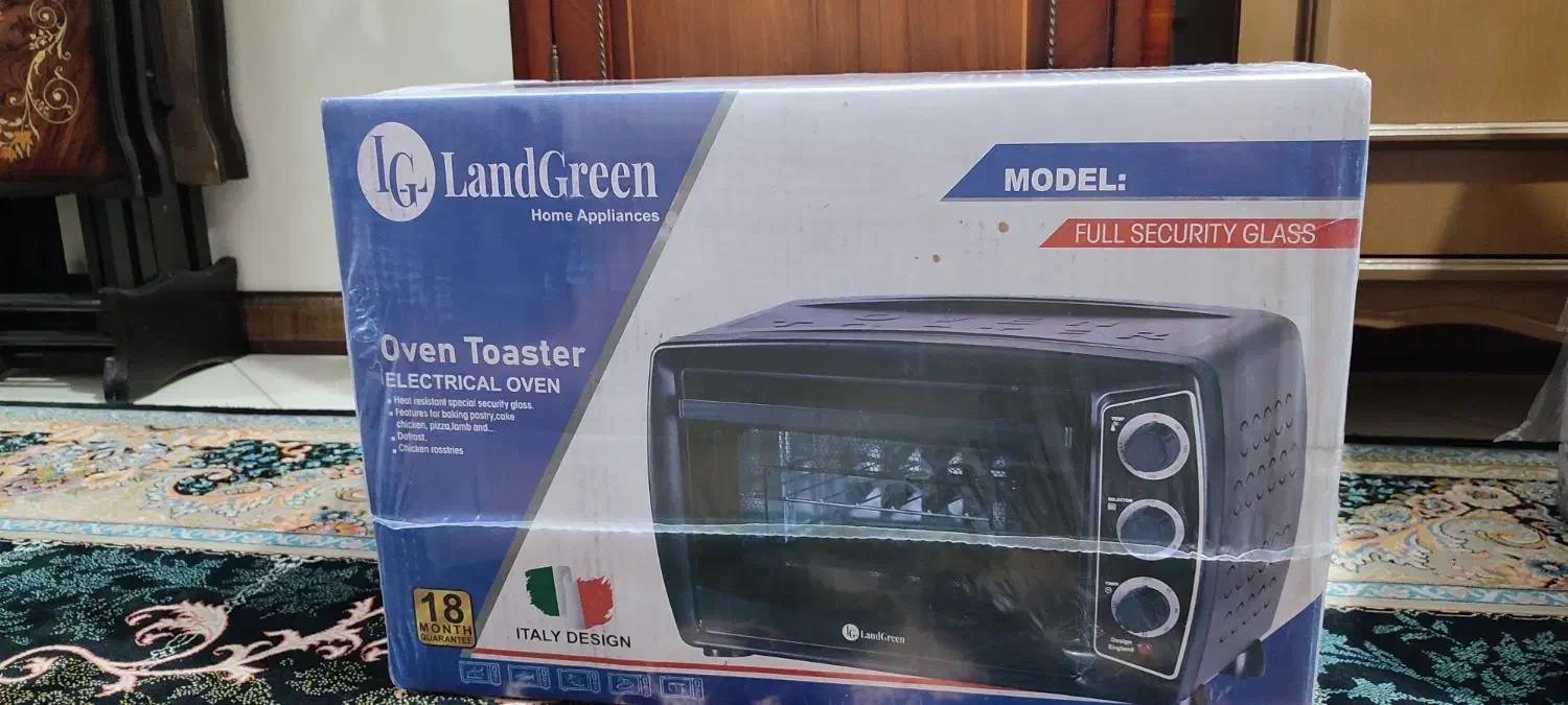 اوون توستر لندگرین ایتالیا|اجاق گاز و لوازم برقی پخت‌وپز|ری, جوانمرد قصاب|دیوار