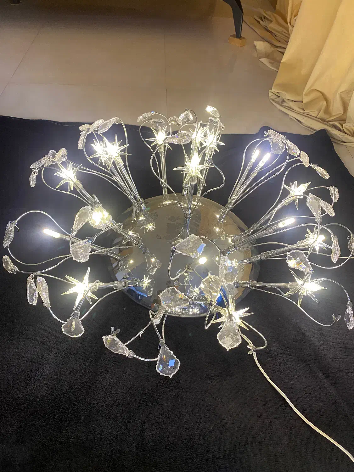 لوستر|لوستر و چراغ آویز|کیش, |دیوار