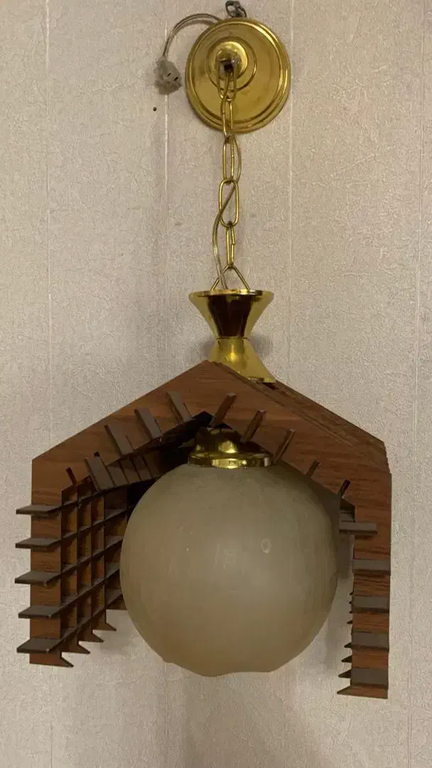 لوستر چوبی ، فانتزی|لوستر و چراغ آویز|تهران, باشگاه نفت|دیوار