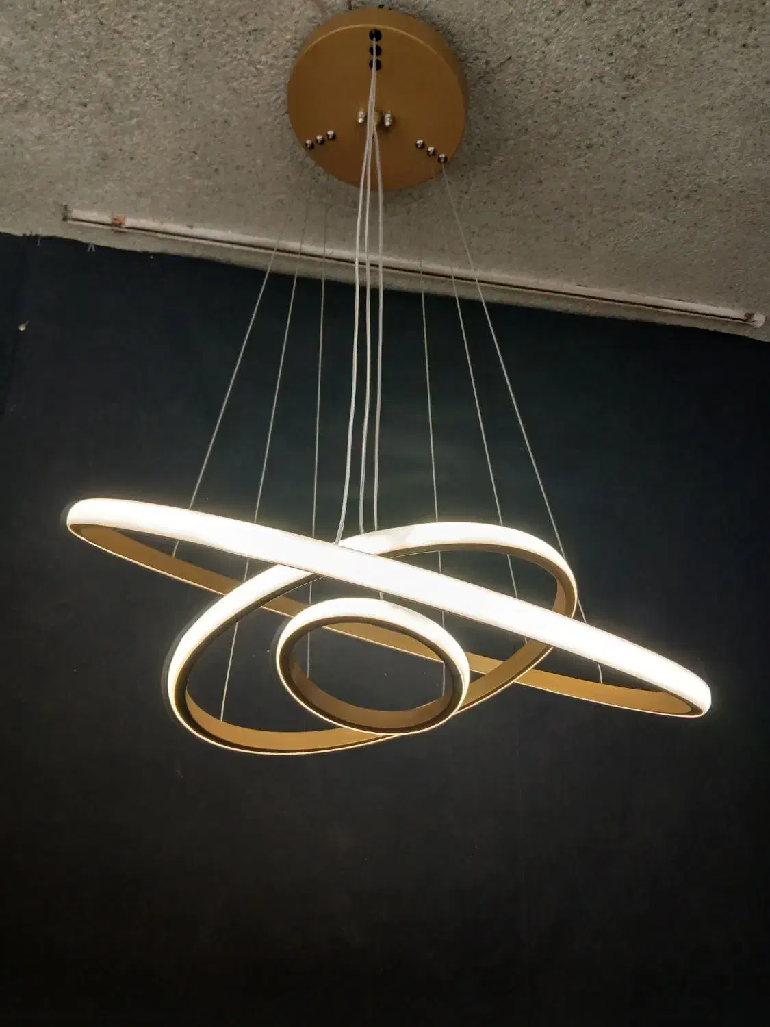 لوستر خطی با طرح های مختلف|لوستر و چراغ آویز|تبریز, |دیوار