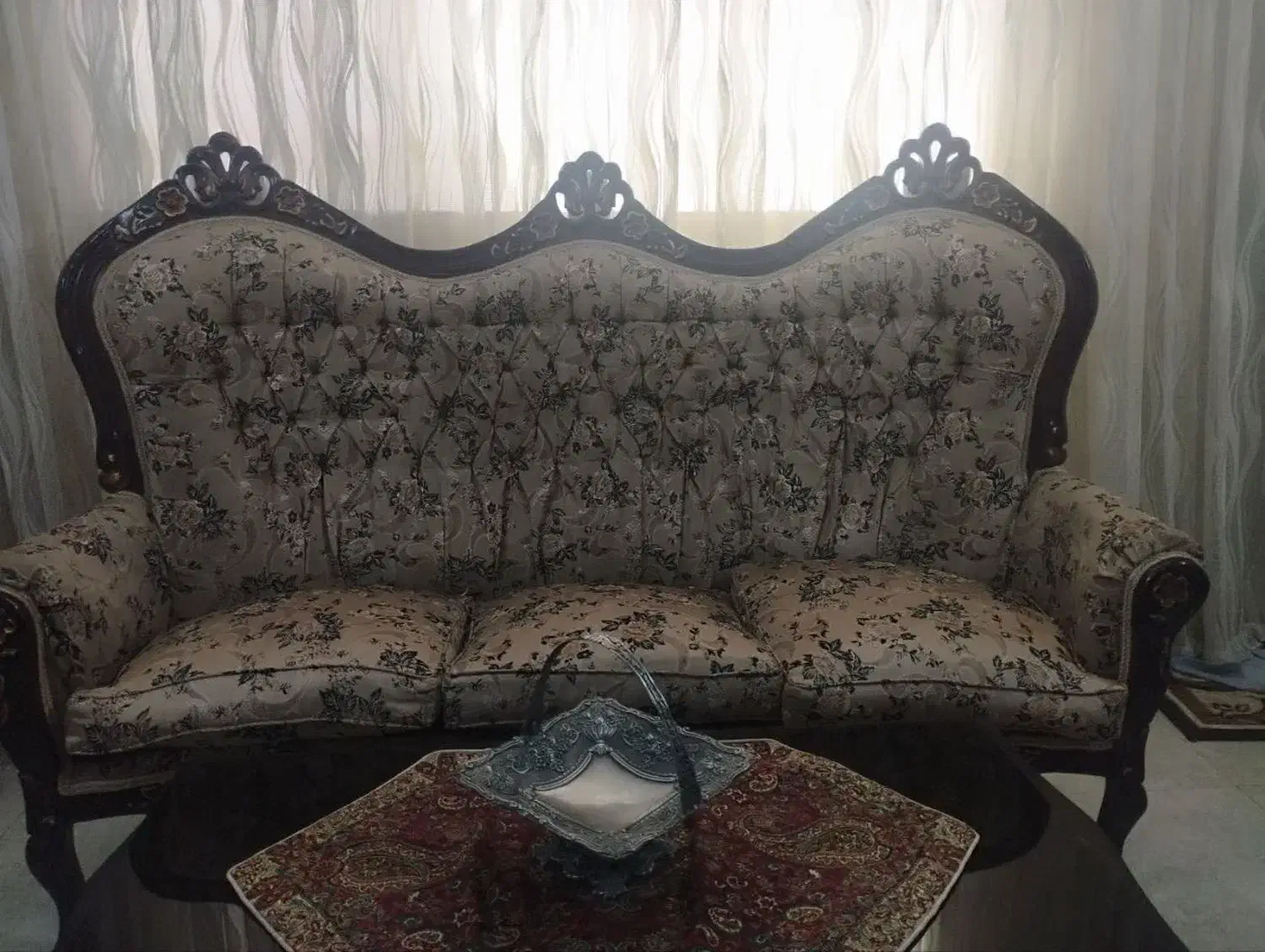 مبل 7نفره|مبلمان خانگی و میز عسلی|مشهد, حضرت حجت|دیوار