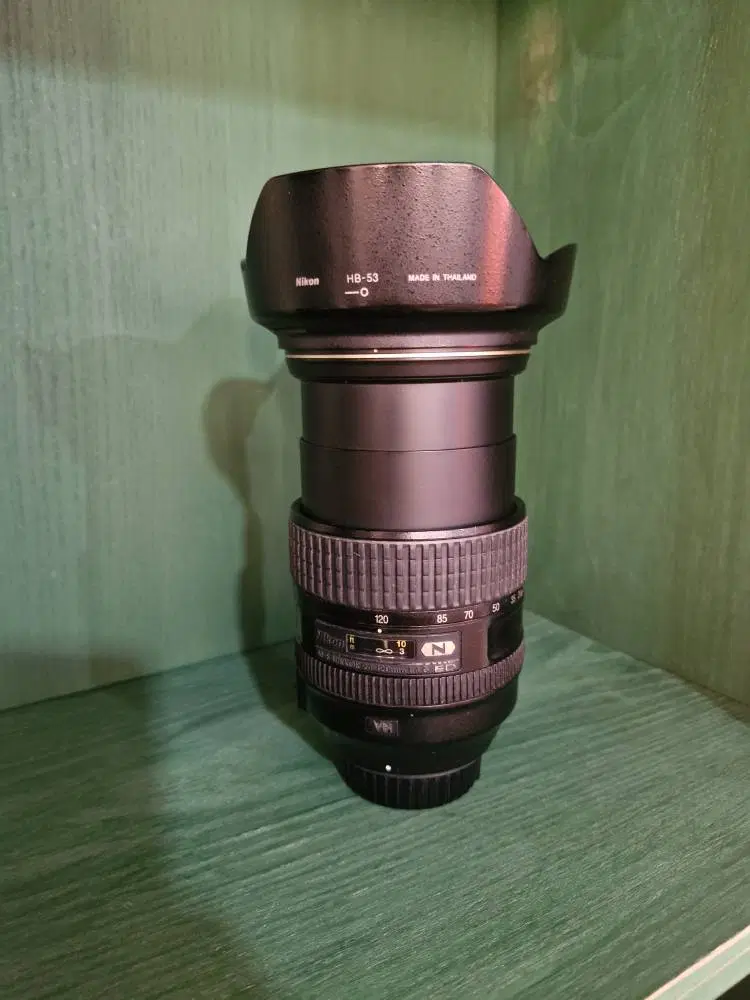 لنز فول فریم نیکون Nikon AF-s 24-120 نانو کریستال|دوربین عکاسی و فیلمبرداری|شیراز, مبعث|دیوار
