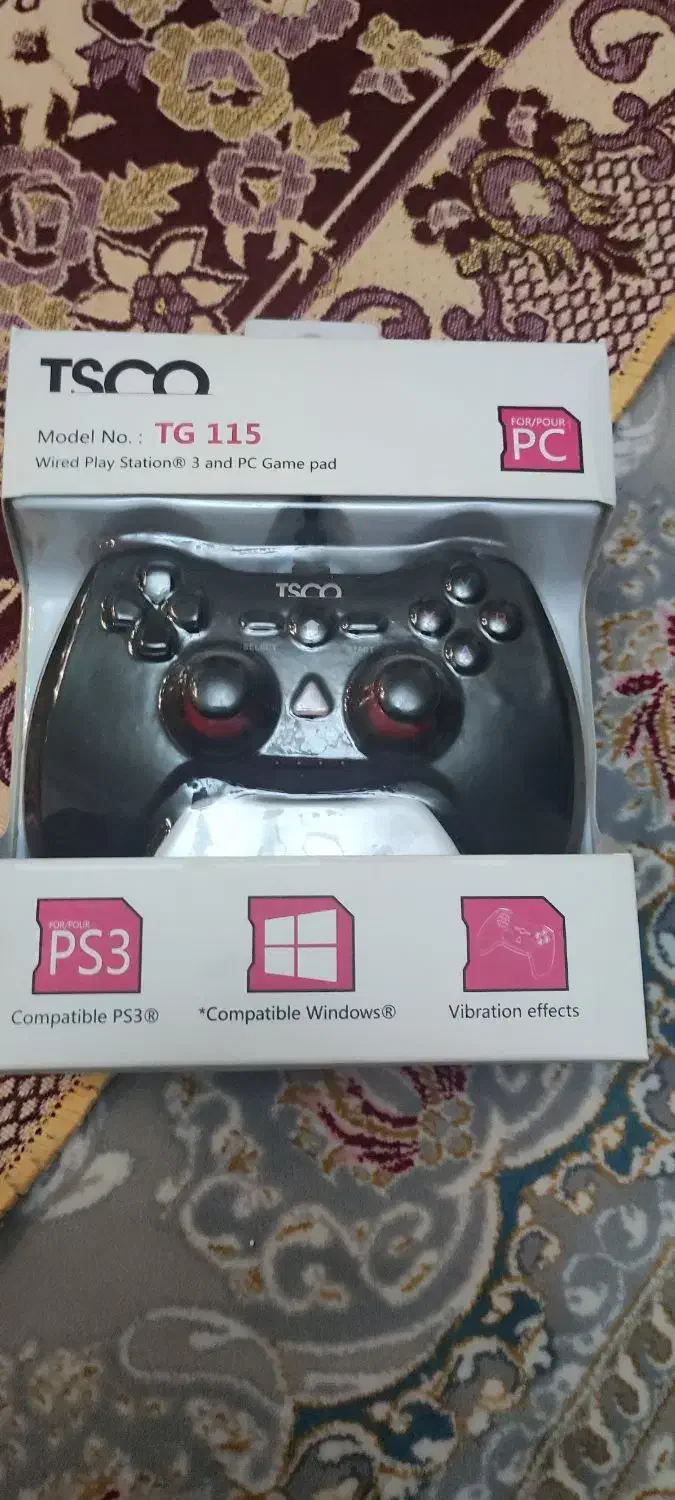 دسته بازی تسکو شوک دار|کنسول، بازی ویدئویی و آنلاین|اردبیل, |دیوار