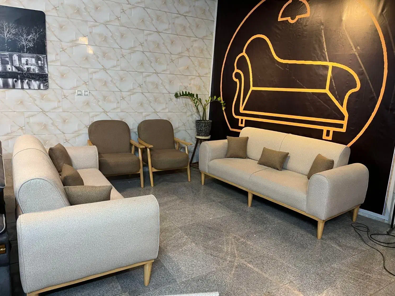 مبل کاپر انواع طرح رنگ لوکس|مبلمان خانگی و میز عسلی|اصفهان, کساره|دیوار