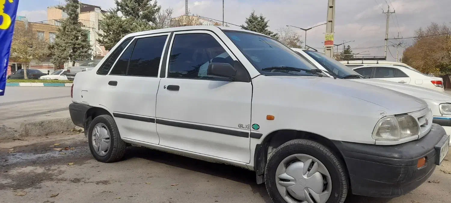 پراید ۱۳۱ سفید مدل ۸۹ دوگانه کارخانه|خودرو سواری و وانت|کرمانشاه, |دیوار