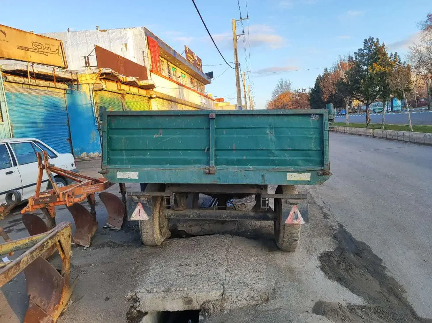 فروش تریلی وگاوآهن|ماشین‌آلات صنعتی|زنجان, |دیوار