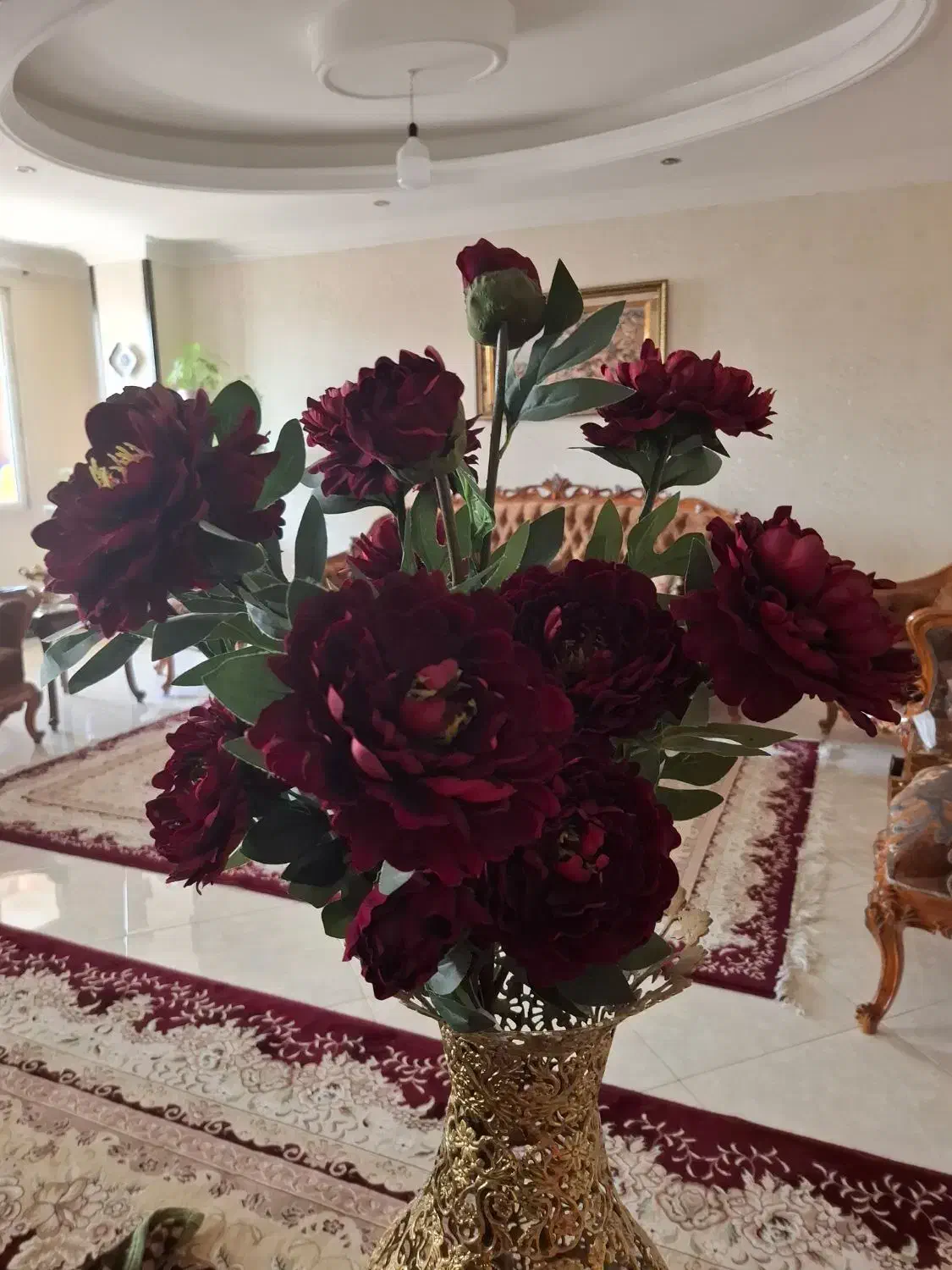 گل تزئینی|گل مصنوعی|کرج, چمران|دیوار