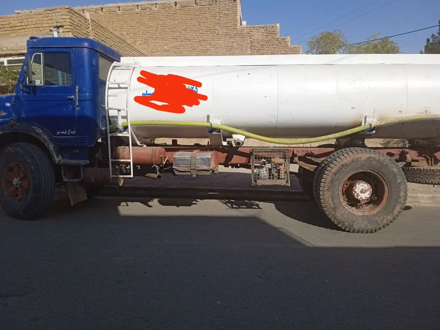 بنزتک تانکر|خودرو سنگین|مشهد, هفت تیر (حافظ)|دیوار
