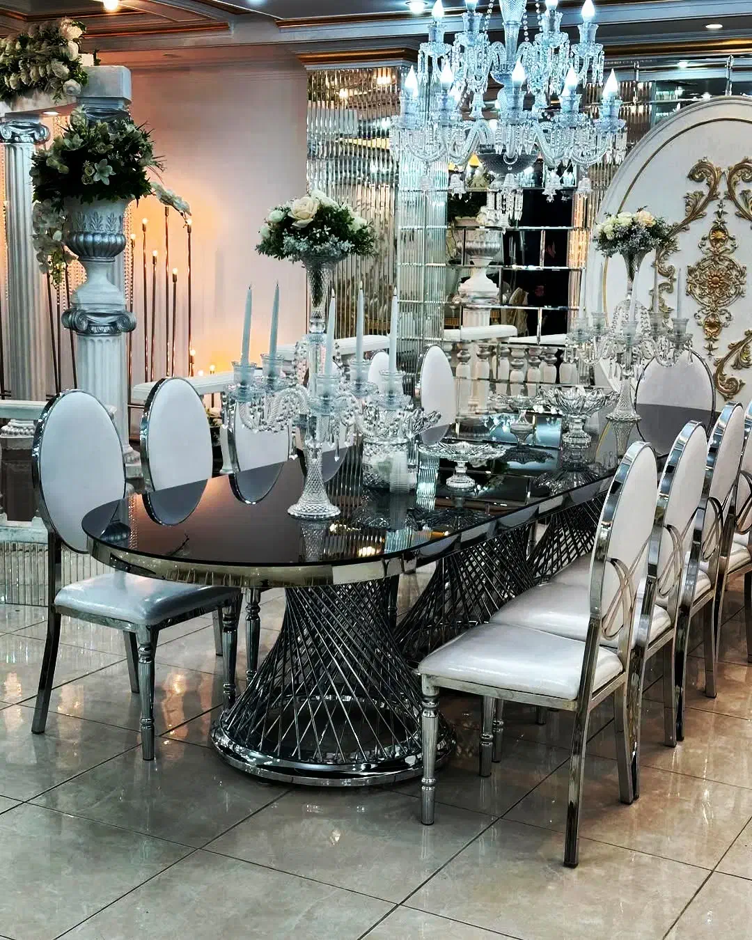 میز و صندلی تالار full cnc|میز و صندلی غذاخوری|تهران, فلسطین (میدان انقلاب)|دیوار