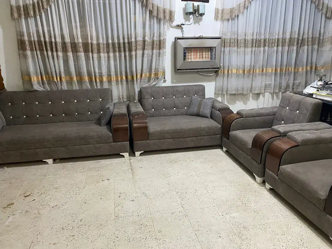 مبل ۷ نفره|مبلمان خانگی و میز عسلی|رشت, فلسطین|دیوار