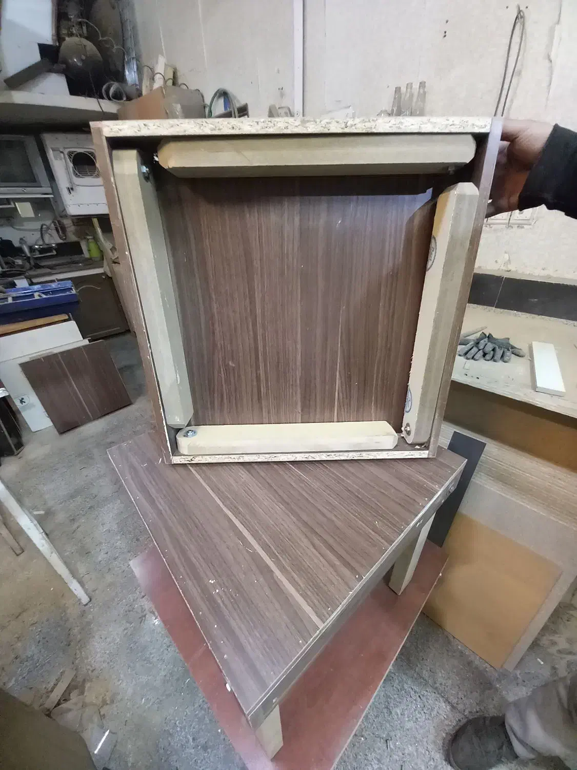 کرسی پایه تاشو و کمجا|بخاری، هیتر، شومینه|مشهد, سرافرازان|دیوار