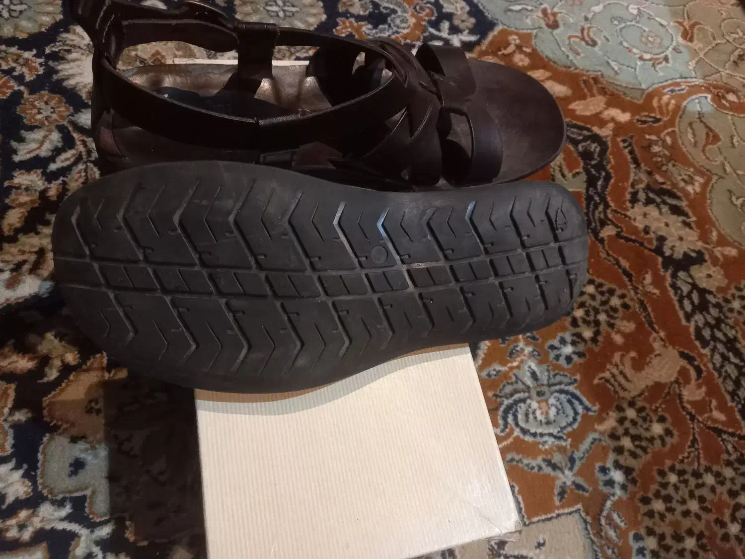 کفش صندل تمام چرم گاو ایتالیایی مارک Deus|کیف، کفش، کمربند|شاهین‌شهر, شهرک گلدیس|دیوار